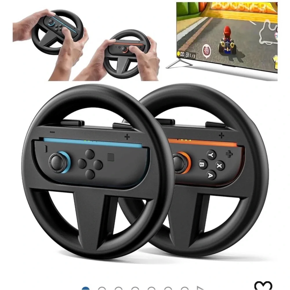 SW2 Controller Steering Wheels - Black and Red- BOGO ITEM